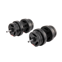 Zestaw hantli 2x20 kg + łącznik do sztangi | 40 kg Body Sculpture